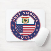 ウェストバージニア マウスパッド (マウス)