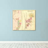 ウェストバージニア・マウンズビル キャンバスプリント (インサイチュ (ウッドフロア))