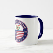 ウェストバージニア マグカップ (正面右)