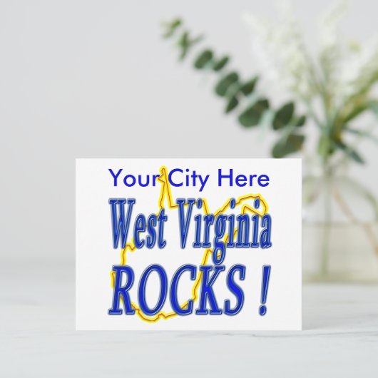 ウェストバージニア・ロックス! ポストカード (スタンド正面)