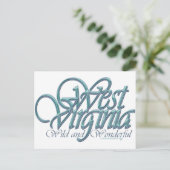 ウェストバージニア – ワイルドと素晴らしい_4 ポストカード (スタンド正面)