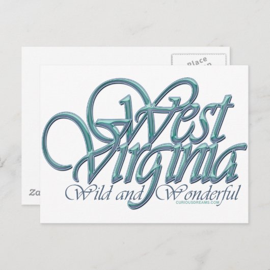 ウェストバージニア – ワイルドと素晴らしい_4 ポストカード (正面/裏面)
