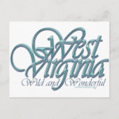 ウェストバージニア – ワイルドと素晴らしい_4 ポストカード (正面)