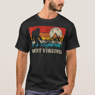 ウェストバージニア ワシントン ビッグフット ヴィンテージ マウンテン Tシャツ