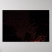 ウェストバージニア、星空の夜 ポスター (正面)