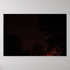 ウェストバージニア、星空の夜 ポスター