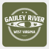 ウェストバージニア、Gauley River スクエアシール (正面)