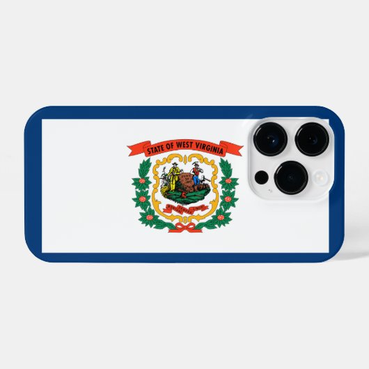 ウェストバージニア iPhoneケース (裏面横)
