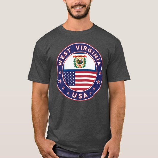 ウェストバージニア Tシャツ (正面)