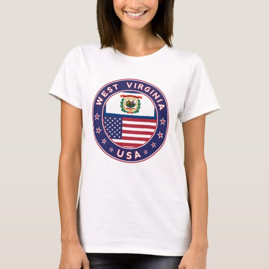 ウェストバージニア Tシャツ (正面)
