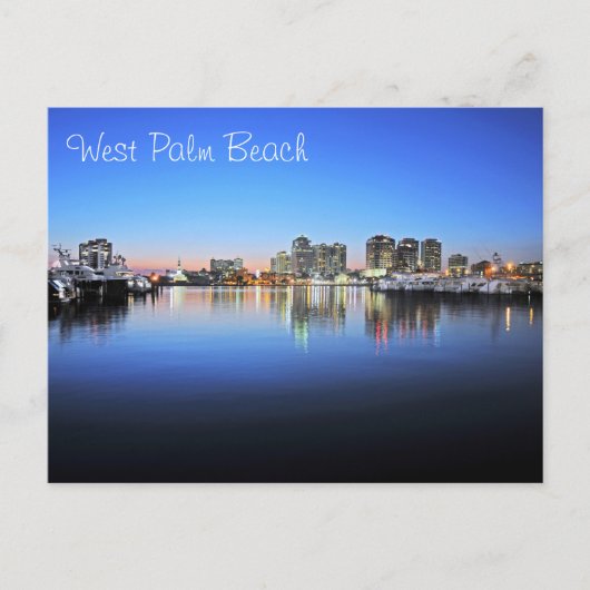 ウェストパームビーチブルース ポストカード (正面)