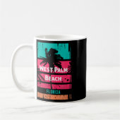 ウェストパームビーチ土産 – Florida Reminder コーヒーマグカップ (左)