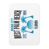 ウェストパームビーチ マグネット (縦)