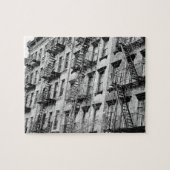 ウェストビレッジマンハッタンテネメント火災パズル ジグソーパズル (横)