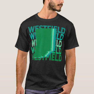 ウェストフィールドインディアナグリーンリピートINシティ Tシャツ