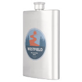 ウェストフィールドワイルドアンドシーニックリバーマサチューセッツ フラスク (左)