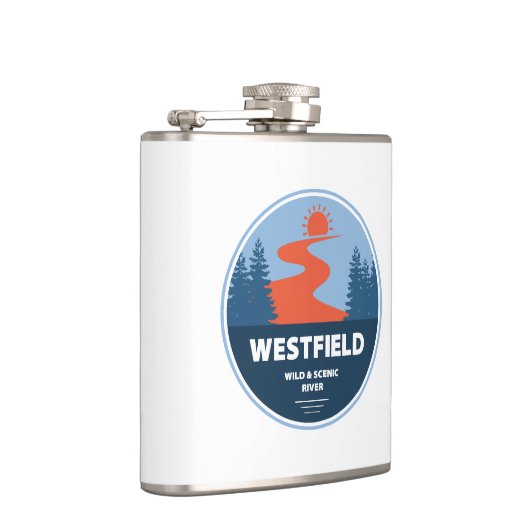 ウェストフィールドワイルドアンドシーニックリバーマサチューセッツ フラスク (右)