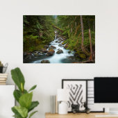 ウェストフォークフォスリバーワシントン ポスター (ホームオフィス)