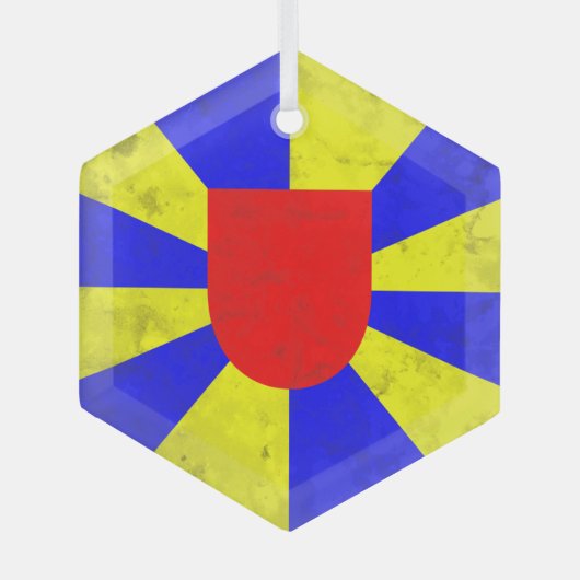 ウェストフランドル ガラスオーナメント (正面)