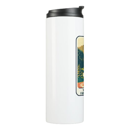 ウェストブランチファーミントンリバーコネチカット色 タンブラー (回転左)