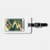 ウェストブランチファーミントンリバーコネチカット色 ラゲッジタグ (正面横)