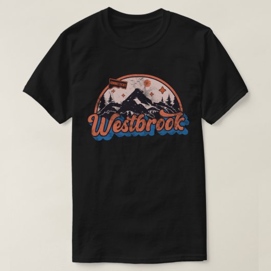 ウェストブルック (コネチカット州) Tシャツ (デザイン正面)