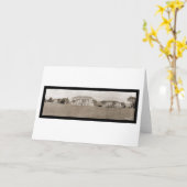 ウェストポイント建物写真1909 カード (黄色い花)