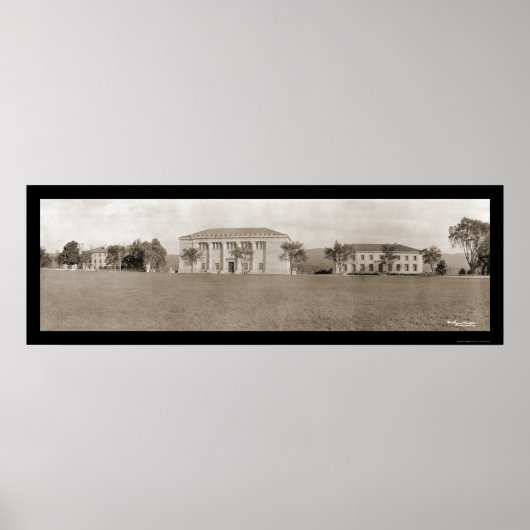 ウェストポイント建物写真1909 ポスター (正面)