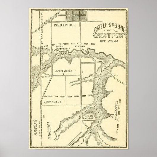 ウェストポートの戦い ポスター (正面)