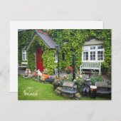 ウェストポートの緑 – アイルランド ポストカード (正面/裏面)