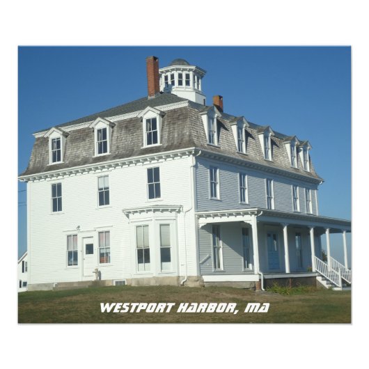 ウェストポートハーバー、MAサマー フォトプリント            (正面)
