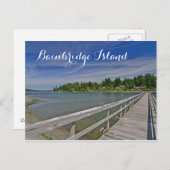 ウェストポートマディソンオンバインブリッジ島 ポストカード (正面/裏面)