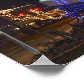 ウェストポート、ミズーリ、カバーワゴンホリデーライト ポスター (角)