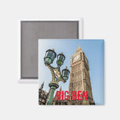 ウェストミンスターのビッグベンのロンドンの贈り物 マグネット (正面/裏面)