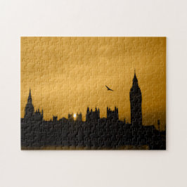 ウェストミンスターの夕日 – Big Ben – ロンドン – パズル