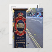 ウェストミンスターの通り – ロンドン ポストカード (正面/裏面)