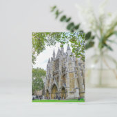 ウェストミンスターアビーロンドンUKポストカード ポストカード (スタンド正面)