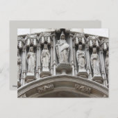 ウェストミンスターアビー建築イギリス建物 ポストカード (正面/裏面)