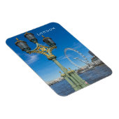 ウェストミンスターブリッジからのロンドンビュー冷蔵庫用マグネット マグネット (右側)