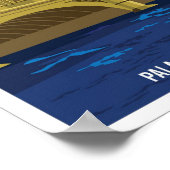 ウェストミンスターロンドンヴィンテージトラベル宮殿 ポスター (角)