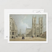 ウェストミンスター修道院と病院、ロンドンAs ポストカード (正面/裏面)