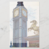 ウェストミンスター宮殿のビッグベンクロックタワー (正面)