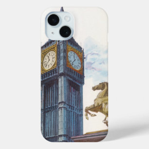 ウェストミンスター宮殿のビッグベンクロックタワー iPhone 15ケース