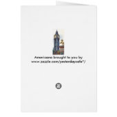 ウェストミンスター宮殿のビッグベン時計塔 (裏面)