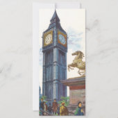 ウェストミンスター宮殿のビッグベン時計塔 (正面)