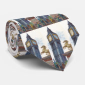 ウェストミンスター宮殿のビッグベン時計塔 ネクタイ (ロール)