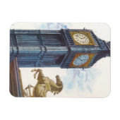 ウェストミンスター宮殿のビッグベン時計塔 マグネット (横)