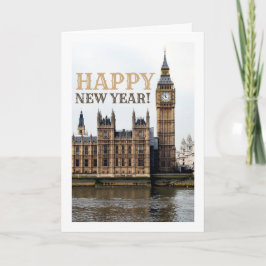 ウェストミンスター宮殿の川からの眺め、ロンドン、イングランド カード