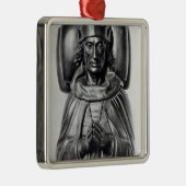 ウェストミンスター寺院のヘンリー七世の彫像 メタルオーナメント (右)