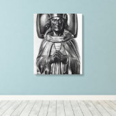 ウェストミンスター寺院のヘンリー7世の肖像画 キャンバスプリント (インサイチュ (ウッドフロア))
